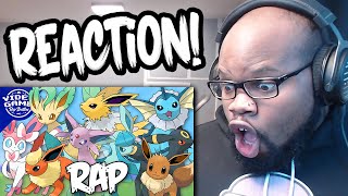 EEVEE RAP CYPHER REACTION l VideoGameRapBattles ft RUSTAGE NLJ GameboyJones amp More Pokemon [upl. by Arammahs711]