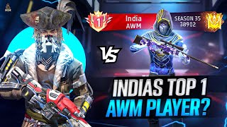 INDIAS NO1 AWM PLAYER VS AJJUBHAI BEST CS FF GAMEPLAY  GARENA FREE FIRE [upl. by Ynnaffit]