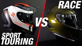 SportTouring Versus Race Helmets  ChampionHelmetscom [upl. by Lakym]