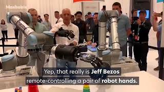 Tactile Telerobots with Jeff Bezos  Artificial Intelligence [upl. by Nirak]