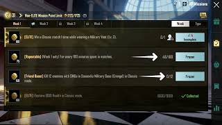 PUBG Mobile RP Missions Frozen Explained [upl. by Ayhdnas994]