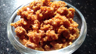 घाटावरची शेंगदाणा चटणी Shengdana Chutney Easy to cook Prabhas recipe [upl. by Aihsotal]