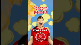 Popcorn Kernels 🍿Children’s Scarf Song 🎶 Music Time with Miss Cheryl shorts popcorn kidsvideo [upl. by Arinaj]