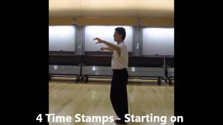 Intermediate II Solo Cha Cha Routine [upl. by Enidaj]