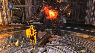 Dark Souls 2  Guide 39  Iron Keep Smelter Demon Boss [upl. by Malchy]