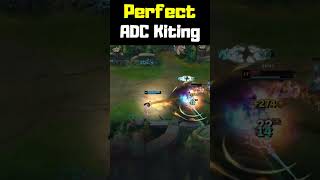 Perfect ADC Kiting  League of Legends shorts [upl. by Ringe]