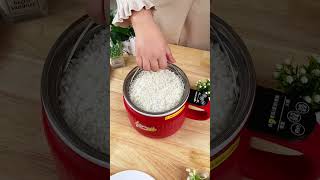 Soft and fragrant lowstarch rice is easy to make Use this electric cooker to operate the rice [upl. by Eignav]