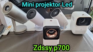 Test taniego projektora Led Zdssy P700 i porównanie z Magcubic hy300 [upl. by Marcin]