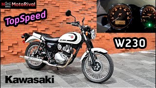 TopSpeed Kawasaki W230  Meguro S1 [upl. by Nisen]