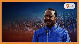 KAULI ZA RAILA 2023 Raila apuuzilia mbali madai kuhusu deni la kitaifa [upl. by Cromwell]