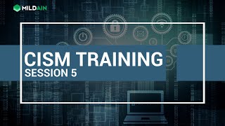 CISM Training Session 5 CISM TRAINING 2024CISM FULL COURSE CERTIFIED INFORMATION SECURITY MANAGER [upl. by Eisac]