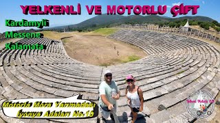 MOTORLA MORA YARIMADASI ve İYONYA ADALARI NO10  2024 KARDAMYLI  MESSENE ANTİK ŞEHRİ  KALAMATA [upl. by Zoba343]