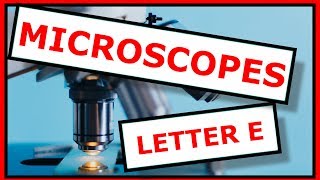 The Famous Microscope Letter E Slide [upl. by Ettennahs]