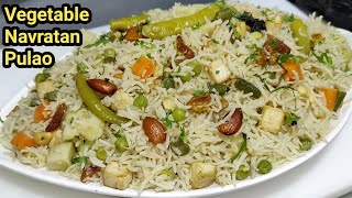 Navratan Pulao Recipe  रेस्टोरेंट स्टाइल नवरत्न पुलाव  Vegetable Pulao  Pulao Recipe  Chef Ashok [upl. by Eidualc]