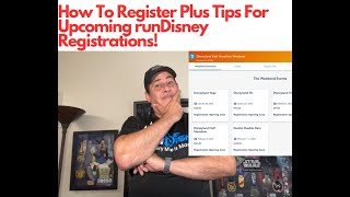 How To Register For runDisney Events Plus Some Tips [upl. by Ridley571]