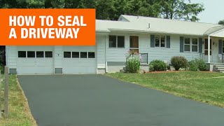 How to Seal a Driveway  The Home Depot Canada [upl. by Isoais124]