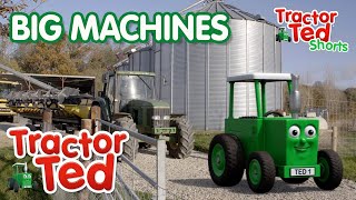 Lets Look At Big Machines 🚜  Tractor Ted Shorts  Tractor Ted Official Channel [upl. by Vokaay]