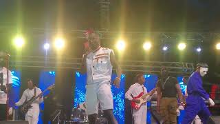 Kapa cat makes Kabako sweat live on stage while performing at Calender hotel [upl. by Dabbs595]