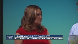 Learning CPR to save lives [upl. by Daryn]