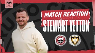 Stewart Yetton Match Reaction Falmouth Town a 202425 [upl. by Dedie205]