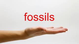 How to Pronounce fossils  American English [upl. by Acinomad467]