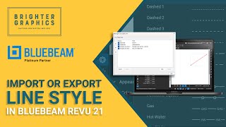 Import or Export Line Style Sets in Bluebeam Revu 21 [upl. by Lytsyrk160]