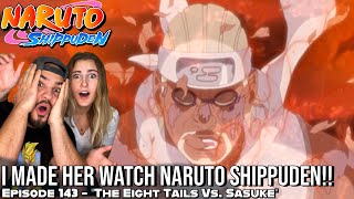 KILLER B DESTROYS SASUKE Girlfriends Reaction Naruto Shippuden Episode 143 [upl. by Aimekahs]