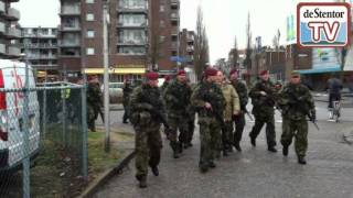 Oefening Luchtmobiele brigade Hardenberg [upl. by Darbee438]