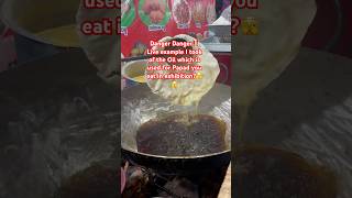 Live of unhygienic food video I took which oil is used for papad in exhibition foodpoisoning food [upl. by Alduino538]