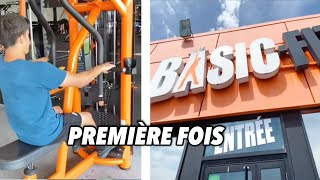 Ma première fois à BASIC FIT  Vlog [upl. by Aidyn465]