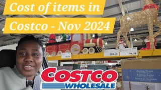 UK Living 🇬🇧  Cost of Grocery in Costco November 2024 [upl. by Asta]