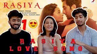 RASIYA  Brahmastra  REACTION  Amitabh B  Ranbir Kapoor  Alia Bhatt [upl. by Hedveh691]