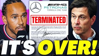 Lewis Hamilton SHOCKED By Mercedess BRUTAL STATEMENT Just Got LEAKED After NEW EVIDENCE EMERGED [upl. by Becca]