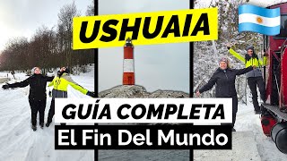 Qué HACER en USHUAIA en INVIERNO  GUIA COMPLETA [upl. by Atilal917]