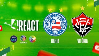 Vitória Campeão Baiano 2024 React BAVI  AO VIVO  Fábio Gomes comenta grande final [upl. by Osswald967]