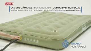 Coleman® Comfort Bed Double  cama de aire inflable  ES [upl. by Yelnoc666]