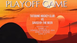 TATOOINE HOCKEY CLUB VS SAVED BY THE BEER [upl. by Ahon]