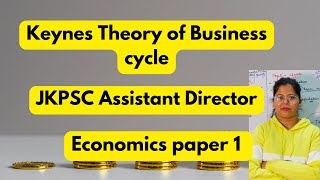 keynes theory of business cycle  Deepti Mahajan [upl. by Yliram431]