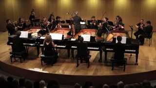 Bach Concerto for 4 Pianos MultipianoTelAviv SoloistsBarak Tal [upl. by Yann]