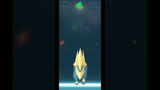 Manectric Evolves into Mega Manectric Pokemon Go [upl. by Lerraf925]