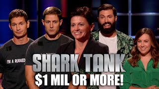 Shark Tank US  Top 3 Pitches That Were Offered 1M or More [upl. by Ynabe287]