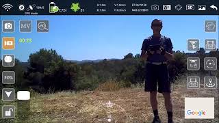 Drone ZLL SG907 MAXTest drone quadcopter [upl. by Erlandson108]