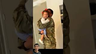 solider respect army military marine The soldiers reunited with their children part 23 [upl. by Hayimas526]