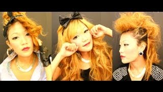 Tsubasa masuwaka GyaruRihannas we found love bandana Hair tutorial [upl. by Furlong]