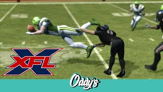 XFL in Backbreaker  Big Hit Highlight [upl. by Snej474]