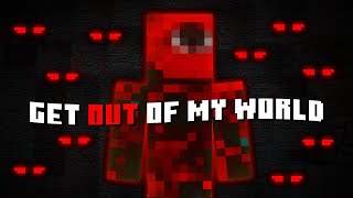 This TERRIFYING Entity INVADED my Minecraft World [upl. by Sagerman941]