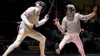 Fencing Europeans Senior ZAGREB 2013  Day6 Womens Epee amp Mens Sabre [upl. by Aelyk]