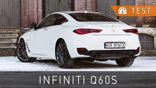 Infiniti Q60S 30t Sport Tech 2018  test PL  Project Automotive [upl. by Naiva]