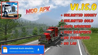 Universal truck simulator mod apk  Universal truck simulator mod apk V1150  mod apk [upl. by Bhayani311]