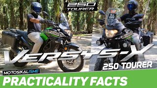 MODENAS X KAWASAKI VERSYS X 250 TOURER  SUPER COMPREHENSIVE REVIEW [upl. by Alicia396]